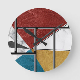 Horloge Ronde Abstrait