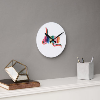 Horloge Ronde abstrait
