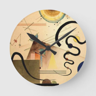 Horloge Ronde Abstrait Kandinsky