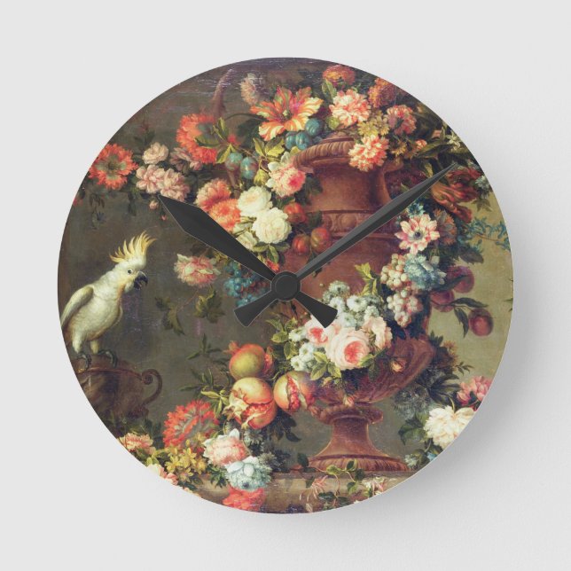 Horloge Ronde Abundance of Fruit and Flowers (Recto)
