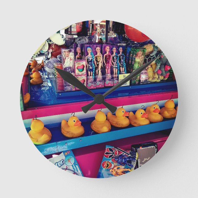 Horloge Ronde Accrocher un canard (Recto)
