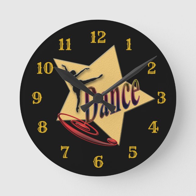 Horloge Ronde Acrylic Wall Clock, Round (Medium) (Recto)