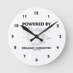 Horloge Ronde Actionné par chimie organique (cycle de Krebs)