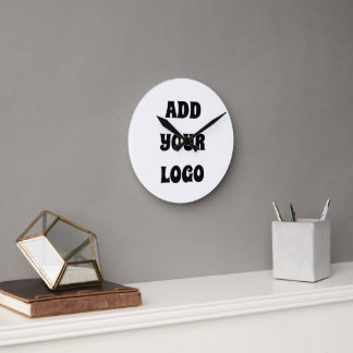 HORLOGE RONDE ADD YOUR LOGO