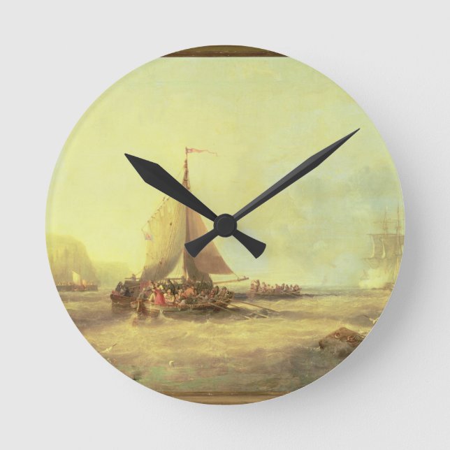 Horloge Ronde Adieu, Fair England, 1858 (Recto)