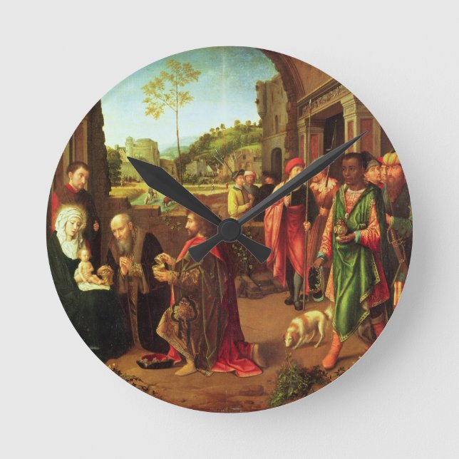 Horloge Ronde Adoration de la Magi (Recto)