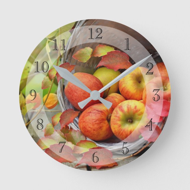 Horloge Ronde Affaire Harvest Time Apple Basket (Recto)