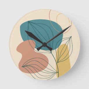 Horloge Ronde Affiches d'art contemporain