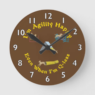 Horloge Ronde Agilité heureuse