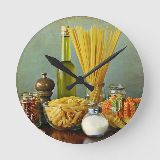Horloge Ronde aglio, olio e peperoncino (garlic, oil and chili) (Recto)
