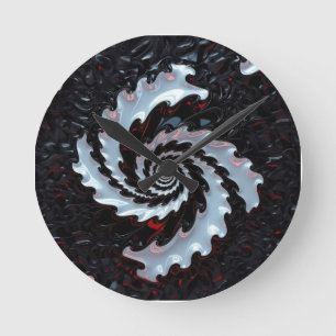 Horloge Ronde AiKo Beats™ Sonic Vector – Fracture