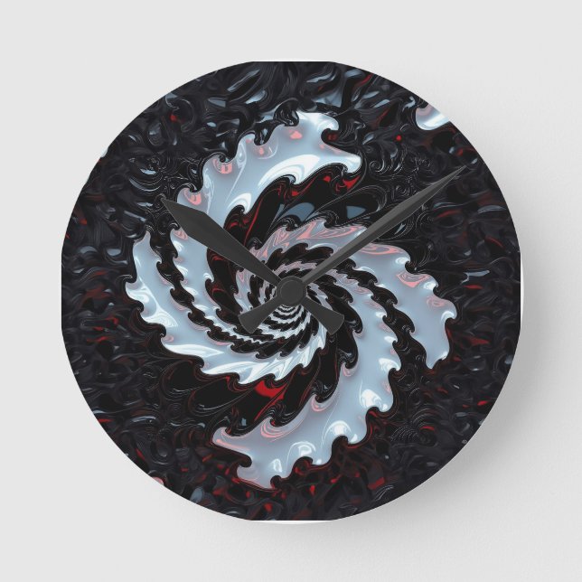 Horloge Ronde AiKo Beats™ Sonic Vector – Fracture (Recto)