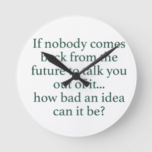 Horloge Ronde Allez-Y !
