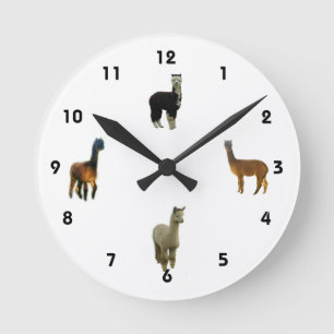 Horloge Ronde Alpaca