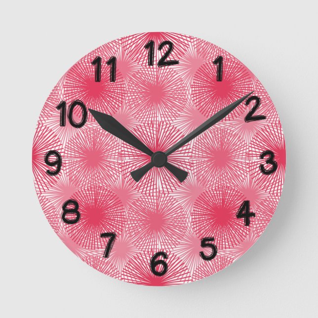 Horloge Ronde Amaranth Stars (Recto)