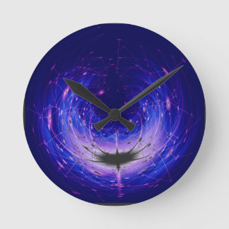 Horloge Ronde Amberlight Cold Blue Polar Flare =