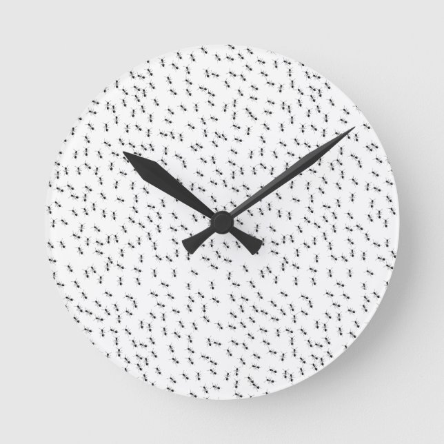 Horloge Ronde ameisen uhr (Recto)
