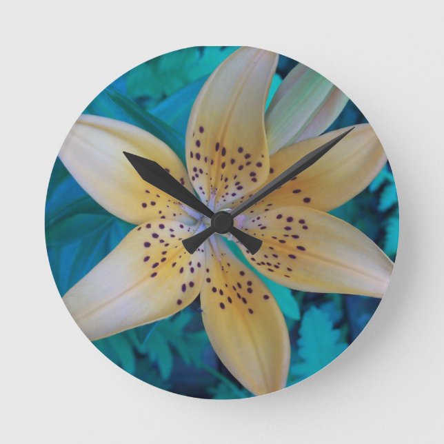 Horloge Ronde American Tiger Lily (Recto)