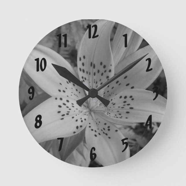 Horloge Ronde American Tiger Lily (Recto)