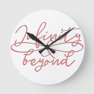 Horloge Ronde amitié, symbole de l'infini, cadeaux, ami
