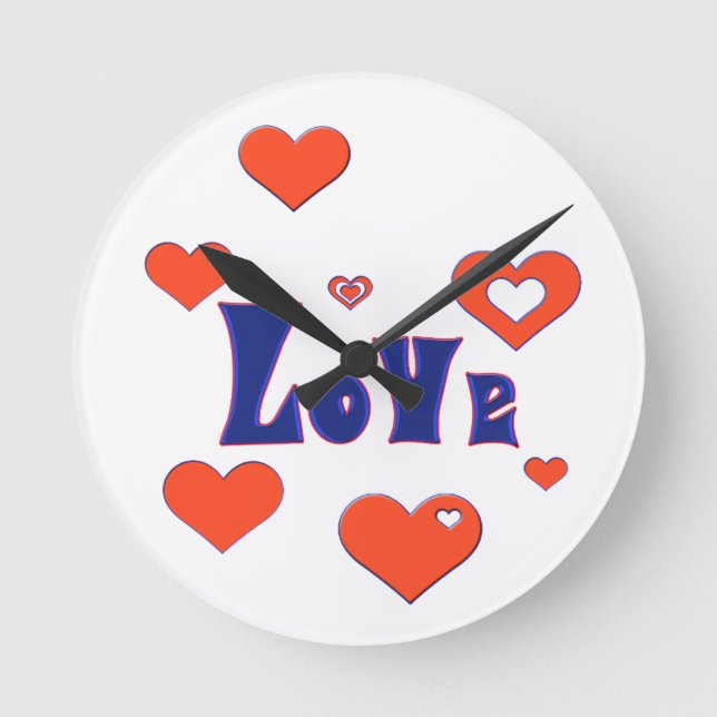 Horloge Ronde Amour (Recto)