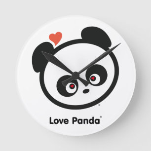 Horloge Ronde Amour Panda®