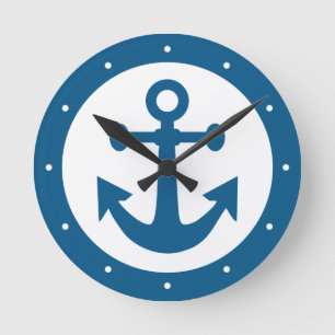 Horloge Ronde Anchor de wall clocks