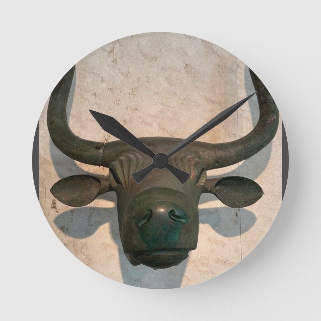 Horloge Ronde Ancient Bull (Recto)