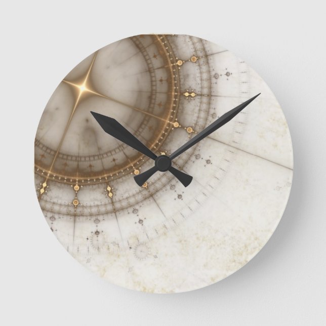 Horloge Ronde Ancient Nautical Chart (Recto)