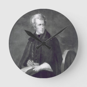 Horloge Ronde Andrew Jackson, 7e président des États-Unis