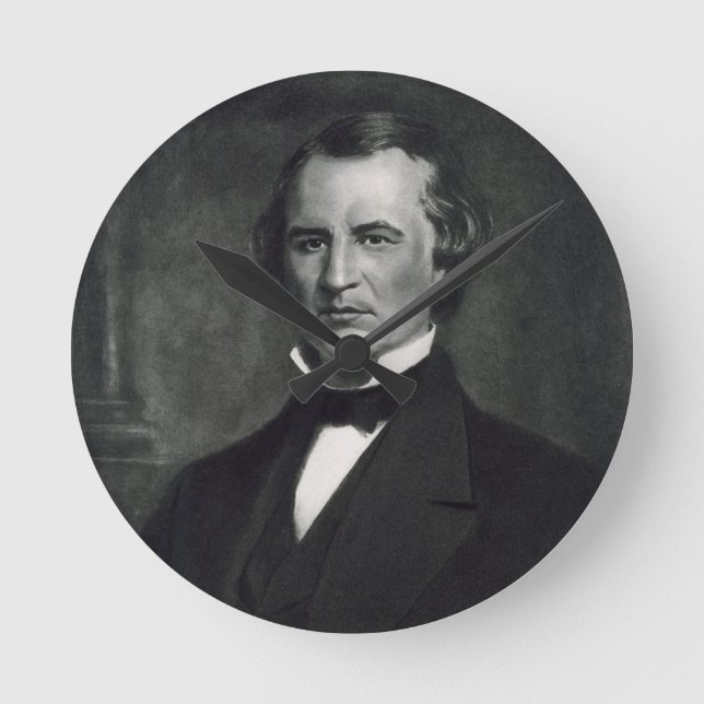 Horloge Ronde Andrew Johnson (1808-1875), 17e président de l'ONU (Recto)
