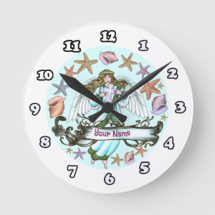 Horloge Ronde Ange de l'Océa