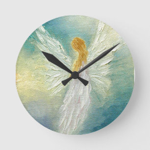 Horloge Ronde Angel Wall