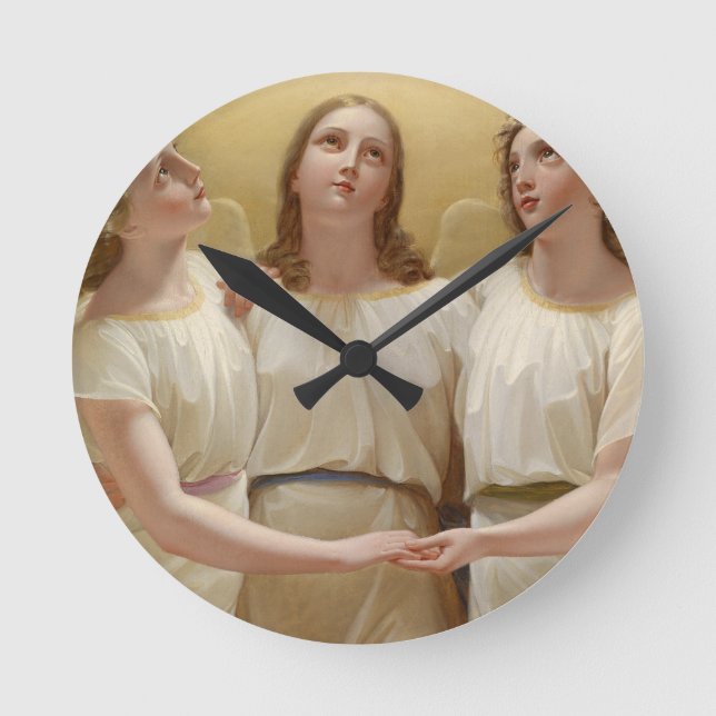 HORLOGE RONDE ANGELS (Recto)