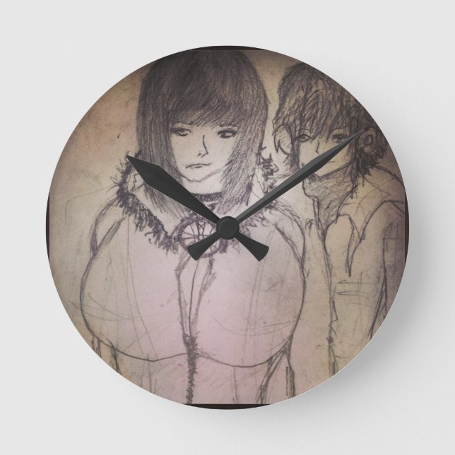 Horloge Ronde anime big bosom waifu (Recto)