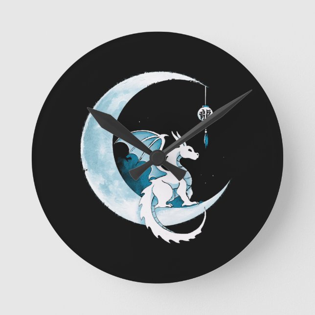 Horloge Ronde Année du Dragon (Recto)
