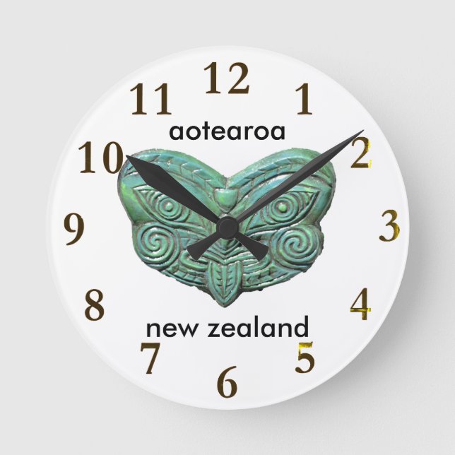 Horloge Ronde aotearoa new zealand (Recto)
