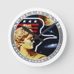 Horloge Ronde Apollo 17