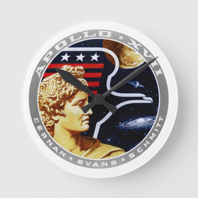 Horloge Ronde Apollo 17 (Recto)