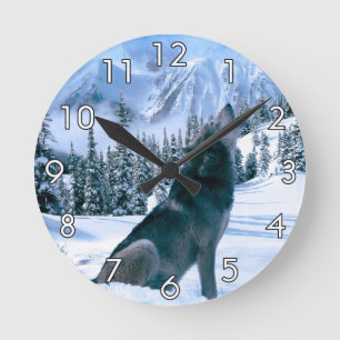 Horloge Ronde Appel de loup