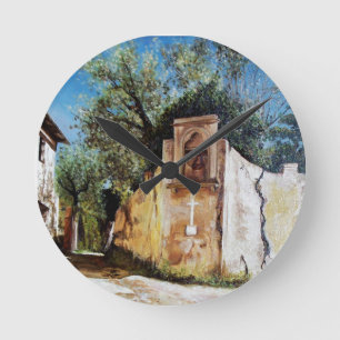 Horloge Ronde APRÈS-MIDI À RIMAGGIO / Vue Toscane