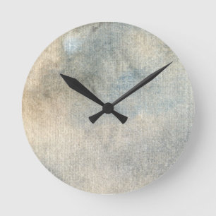 Horloge Ronde aquarelle arrière - plan