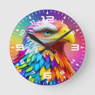 Horloge Ronde Arc-en-ciel Aigle-654707