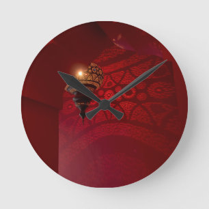 Horloge Ronde Arched entrance and illuminated lantern