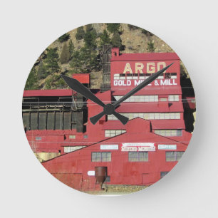Horloge Ronde Argo Gold Mine & Mill, Idaho Springs, Colorado