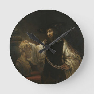 Horloge Ronde Aristote (384-322 AVANT JÉSUS CHRIST) avec un