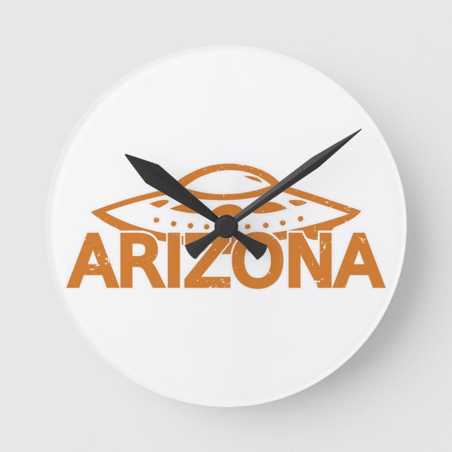 Horloge Ronde Arizona UFO (Recto)