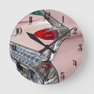Horloge Ronde Arrière de Cadillac Sedan de Ville