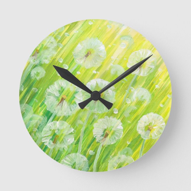 Horloge Ronde Arrière - plan 2 de nature (Recto)