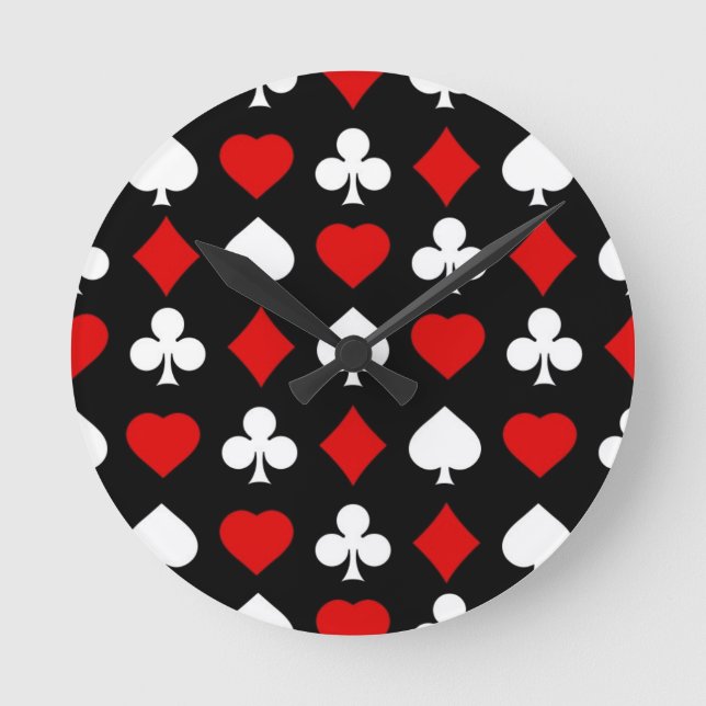 Horloge Ronde Arrière - plan avec costumes (Recto)